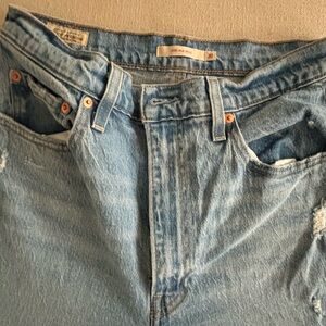 Levis wide leg jeans